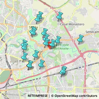 Mappa Via Penne, 00156 Roma RM, Italia (2.0165)