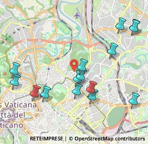 Mappa Via Panama, 00100 Roma RM, Italia (2.54375)