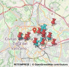 Mappa Via Panama, 00100 Roma RM, Italia (3.06941)