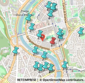 Mappa Via Raffaele Stern, 00196 Roma RM, Italia (0.6015)