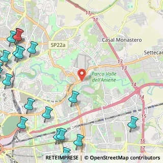 Mappa Tor Cervara, 00156 Roma RM, Italia (3.9885)