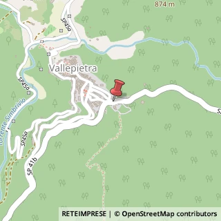 Mappa Via SS. Trinita', Vallepietra, RM 00020, 00020 Vallepietra RM, Italia, 00020 Vallepietra, Roma (Lazio)