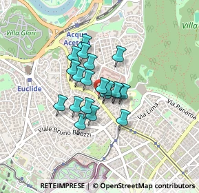 Mappa Via Vincenzo Picardi, 00197 Roma RM, Italia (0.285)