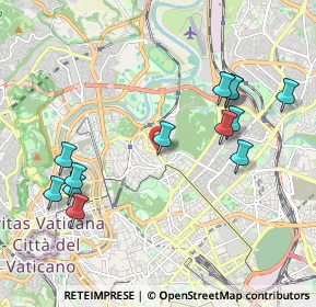 Mappa Via Vincenzo Picardi, 00197 Roma RM, Italia (2.25308)