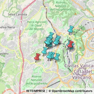 Mappa Via Mario Carrara, 00168 Roma RM, Italia (1.12222)