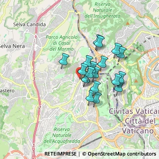Mappa Via Mario Carrara, 00168 Roma RM, Italia (1.35211)