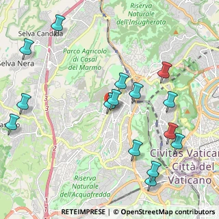 Mappa Via Luigi Rolando, 00168 Roma RM, Italia (2.56333)