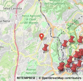 Mappa Via Mario Carrara, 00168 Roma RM, Italia (3.64)