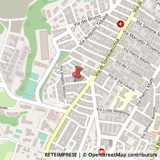 Mappa Via Ernesto Lugaro,  12, 00168 Roma, Roma (Lazio)