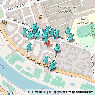 Mappa Piazza Perin del Vaga, 00196 Roma RM, Italia (0.09167)