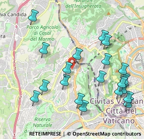 Mappa Via Alessandro Bonci, 00168 Roma RM, Italia (2.4335)