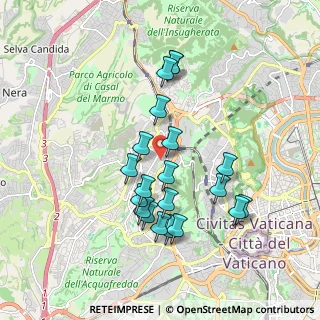 Mappa Via Alessandro Bonci, 00168 Roma RM, Italia (1.81)