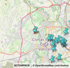 Mappa Via Alessandro Bonci, 00168 Roma RM, Italia (5.97933)