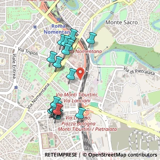 Mappa Via Luigi Ungarelli, 00162 Roma RM, Italia (0.5355)