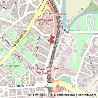 Mappa Via Ignazio Ciampi, 18, 00162 Roma, Roma (Lazio)