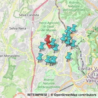 Mappa Via del Podere Fiume, 00168 Roma RM, Italia (1.47688)