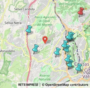 Mappa Via del Podere Fiume, 00168 Roma RM, Italia (2.45)
