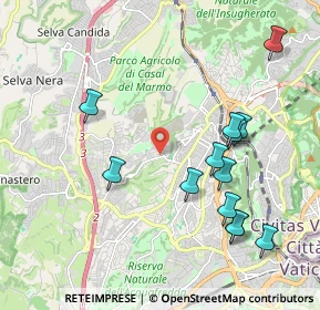 Mappa Via Fratelli Grimm, 00100 Roma RM, Italia (2.26923)
