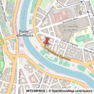 Mappa Via Francesco Milizia, 2, 00196 Roma, Roma (Lazio)