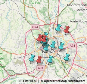 Mappa Via Francesco Milizia, 00196 Roma RM, Italia (5.274)