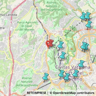 Mappa Via Pineta Sacchetti, 00168 Roma RM, Italia (3.05692)