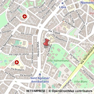 Mappa Via Sirte, 32, 00199 Roma, Roma (Lazio)