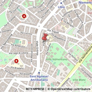 Mappa Via Sirte,  48, 00199 Roma, Roma (Lazio)