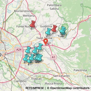 Mappa E80 &, 00132 Corcolle RM, Italia (7.568)