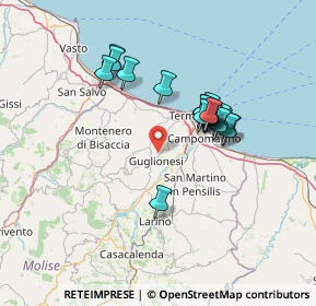 Mappa 86034 Guglionesi CB, Italia (12.419)