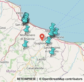 Mappa 86034 Guglionesi CB, Italia (14.97063)
