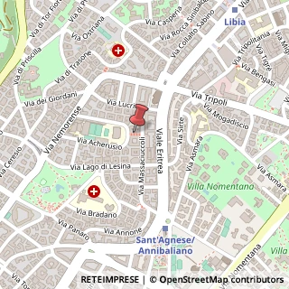 Mappa Via Canterno, 2, 00199 Roma, Roma (Lazio)