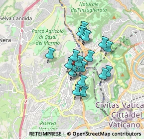 Mappa Via Pietro Adami, 00168 Roma RM, Italia (1.241)
