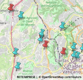 Mappa Via Pietro Adami, 00168 Roma RM, Italia (2.74385)