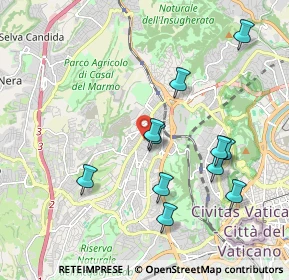 Mappa Via Pietro Adami, 00168 Roma RM, Italia (2.06273)