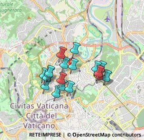 Mappa Via di S. Valentino, 00197 Roma RM, Italia (1.47)