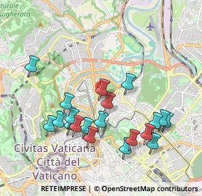 Mappa Via di S. Valentino, 00197 Roma RM, Italia (2.0895)