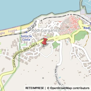 Mappa Via Pietro Nenni, 2, 71012 Rodi Garganico, Foggia (Puglia)