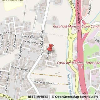 Mappa Via Caprile, 30/34, 00166 Roma, Roma (Lazio)
