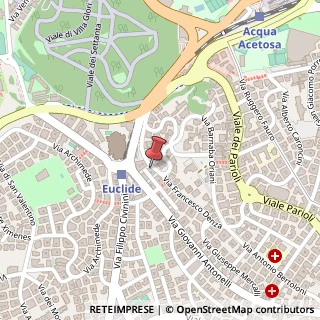 Mappa Via Francesco Denza, 25, 00197 Roma, Roma (Lazio)