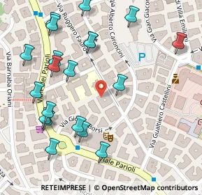 Mappa Via Fauro Ruggero, 00197 Roma RM, Italia (0.16)