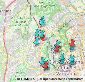 Mappa Via Lardaria, 00168 Roma RM, Italia (2.15579)