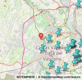 Mappa Via della Pineta Sacchetti, 00168 Roma RM, Italia (6.53)