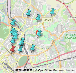 Mappa Pietralata, 00158 Roma RM, Italia (2.41733)