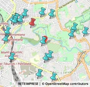 Mappa Pietralata, 00158 Roma RM, Italia (1.409)