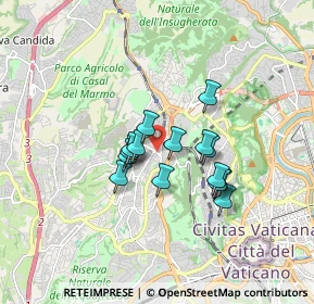 Mappa Via Tommaso Zigliara, 00168 Roma RM, Italia (1.28867)
