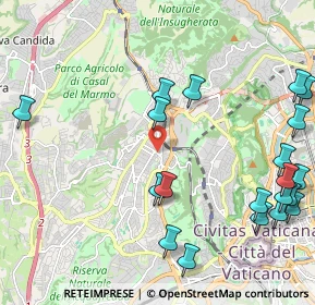 Mappa Via Tommaso Zigliara, 00168 Roma RM, Italia (2.9245)