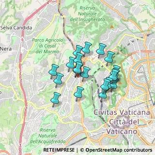 Mappa Via Tommaso Zigliara, 00168 Roma RM, Italia (1.4095)