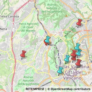 Mappa Via Tommaso Zigliara, 00168 Roma RM, Italia (2.91909)
