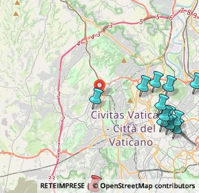 Mappa Via Tommaso Zigliara, 00168 Roma RM, Italia (5.63615)