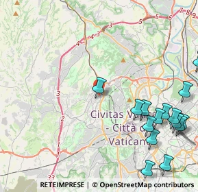 Mappa Via Tommaso Zigliara, 00168 Roma RM, Italia (6.02333)